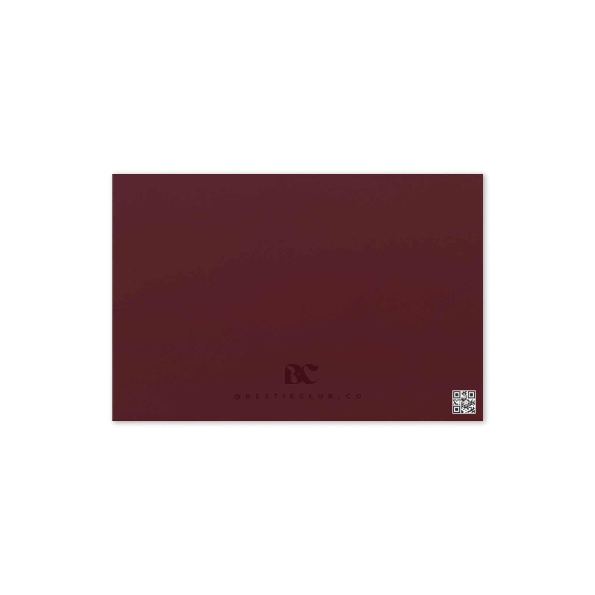 Bestie you are a magnetic woman - Luxury Greeting Card for Millionaire Mindset Women.A